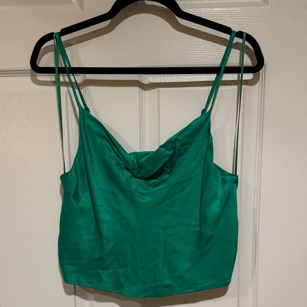 Zara Cowl Neck crop top